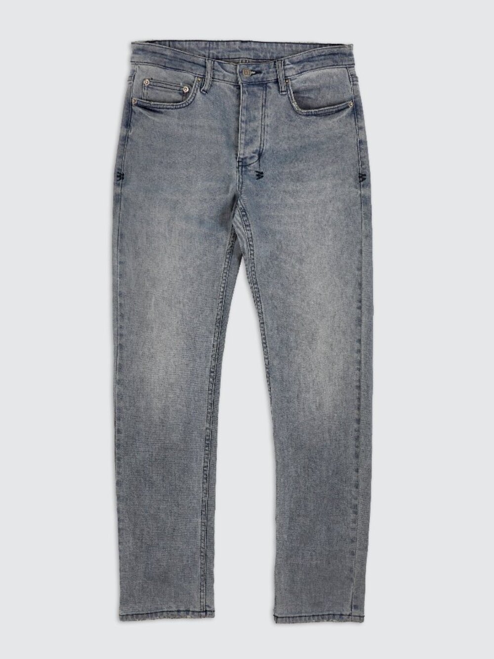 Ksubi Royalty Heroism Grey Wash Graphic Jeans Men's 30